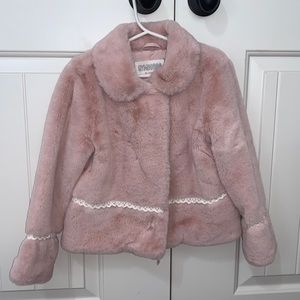 Gymboree Girl’s Pink 3 Button Dress Coat